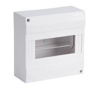 Coffret vide 1rail/8modules 160x232x94mm blanc DEBFLEX