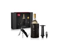 Coffret vin premium 4 accessoires Vacu Vin 3890460 noir G