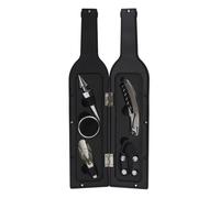 Coffret Vin - The Concept Factory - 5 Accessoires - Noir