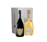 Coffret Vinaddict Champagnes Prestige - Dom Pérignon Vintage 2017 & Ruinart Blanc de Blancs