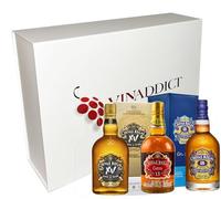 Coffret Vinaddict - Découverte whiskys Chivas - 13 ans, Chivas XV et Chivas 18 ans. 3 x 70 cl.