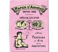 papier d'arménie coffret vintage rose
