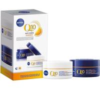 Coffret Visage Q10 Energy (1 X 1 Pce)-Soins Visage Anti-Rides-Routine Crème Hydratante Visage Et Éclat À La Vitamine C-Crème Jour Fps15 + Crème Nuit Énergisante Peaux Ternes & Fatiguées
