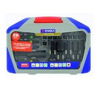 Coffret vissage TIVOLY 29 Pièces porte embouts Vissage PLAQUE DE PLATRE G