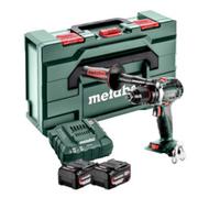 Coffret visseuse perceuse à percussion SB 18 LTX avec batteries et chargeur Metabo