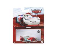 Coffret Voiture Cars Disney : Paul Conrev - Set Véhicule Miniature Blanche Et Rouge Et 1 Carte offerte