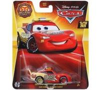 Coffret Voiture Cars Voiture Flash Mcqueen Race and Rescue - Set Véhicule Miniature + 1 Carte tigre