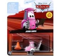 Coffret voiture cars voiture jessica carvill - set véhicule miniature + 1 carte tigre