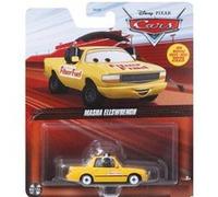 Coffret voiture cars voiture masha ellswrench - set véhicule miniature + 1 carte tigre