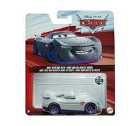 Coffret Voiture Disney Cars : Kurt Avec Des Insectes Dans Les Dents - Set Véhicule Miniature Grise Et 1 Carte Offerte