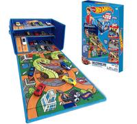 Coffret Voitures Hot Wheels Garage Box Playmat 1:64 Compact Grise