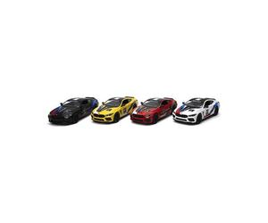 Coffret voitures miniatures WDK BMW M8 Competition - 4 coupés de course, finitions brillantes