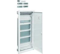 Coffret VOLTA VDI encastré 4R, 3x plaque, 1x rail TH VU48NWB