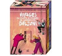 Coffret Voyages en Egypte et en Nubie de Giambattista Belzon Lucie Castel (Illustration), Grégory Jarry (Auteur), Nicole Augereau (Auteur)