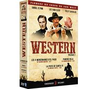 Coffret Westeren : Les 4 mercenaires d'El Paso + Pancho Villa + La piste de Santa Fé