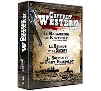 Coffret Western 3 films : Le Bagarreur du Kentucky La Blonde et le shérif Le Solitaire de Fort Humboldt