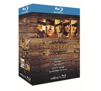 Coffret Western - La Conquête De L'ouest + Pale Rider + Rio Bravo + La Horde Sauvage + La Prisonnière Du Désert - Blu-Ray