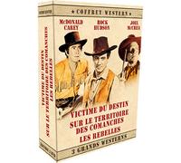 Coffret Westerns : Victime Du Destin + Sur Le Territoire Des Comanches + Les Rebelles - Pack