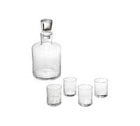 - Coffret Whisky 5 Pièces Petit Salon 22cm Transparent