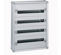 401804 Legrand Tableau de distribution isolant XL3 160-4 rangées de 24 modules - Tout modulaire prêt à l'emploi