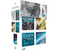 Coffret Yann Arthus Bertrand : Home + Planète océan + La Soif du monde + Méditerranée, notre mer à tous + Legacy, notre héritage [Pack]