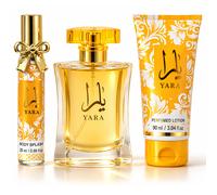 Coffret Yara - Brume 20ml + 50ml + Lotion Parfumée