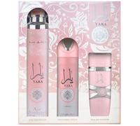 Coffret Yara Femme - Eau de Parfum 100 ml + Déodorant 200 ml + Désodorisant d’Intérieur 300 ml