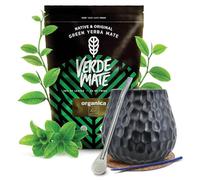 Coffret Yerba Mate BIO Verde Mate Green Organica 500g - Set complet avec tasse, bombilla et accessoires