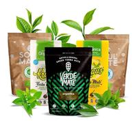 Coffret Yerba Mate biologique 5x500g - Verde Mate Green, Soul Mate Sin Humo, Kraus Pure Leaf & Traditional | Yerba Maté 100% naturelle et biologique