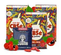 Coffret Yerba Mate Énergisante - 3x CBSé Energía Guaraná 500g + Échantillon Guarani Energia 50g, Mélange Stimulant au Guarana, Goût Doux, Notes Épicées et Fruitées