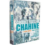 Coffret Chahine 4 Films DVD https://www.fnac.com/a13307456/Coffret-Chahine-4-Films-DVD-Farid-Chawki-DVD-Zone-2?oref=527b7f1e-bee2-a19d-93fd-1ec1c0b7d560