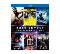 Coffret Zack Snyder : 300 + Watchmen + Man Of Steel + Batman V Superman : L'aube De La Justice + Zack Snyder's Justice League + Sucker Punch - Pack - Blu-Ray