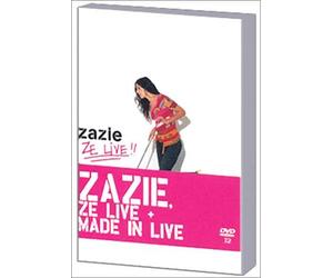 Coffret Zazie 2 DVD : Made in Live - Le Tour des anges / Ze Live