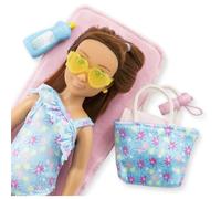 Coffret Zoé a la plage - COROLLE GIRLS - Poupée mannequin - 5 accessoires - 28 cm - Des 4 ans