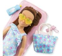 Coffret Zoé a la plage - COROLLE GIRLS - Poupée mannequin - 5 accessoires - 28 cm - Des 4 ans