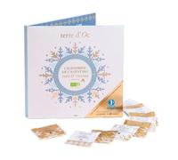 Coffrets à offrir - Terre d'Oc : Calendrier de l'Avent 24 thés et infusions bio Noël