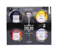 Coffret 4 Thés Bio avec Filtre Terre d'Oc 61189440