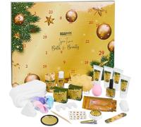 Coffrets cadeaux - HENRY BRUBAKER - Calendrier de l'Avent 2021 - 24 produits soins corporels - Or - Expérience spa