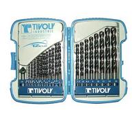 Tivoly Assortiment de forets métaux 11454170002 - Ø 2–13 mm + fraise à noyer HSS 90° Ø 16,5 mm