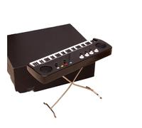 Coffrets De Figurines D'instruments De Musique Modèle Miniature De Clavier Électronique Objet Décoratif en Bois pour Salon(14cm Electronic Keyboard)