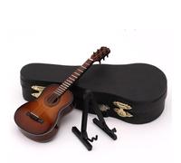 Coffrets De Figurines D'instruments De Musique Modèle Miniature De Guitare Classique Instrument Musique Ornemental(3,10cm Guitar)