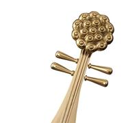 Coffrets De Figurines D'instruments De Musique Ornement en Laiton Pipa Instrument De Musique Luth Lunaire(2)