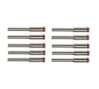 Coffrets de forets 10 PCS Accessoires Abrasifs 2.35mm Mandrins De Roue De Polissage Diamant Disque De Coupe Mandrin Porte-Roue De Coupe pour Outil Rotatif-3.17mm