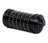 Coffrets de mini-cadenas SBSGV Cryptex Da Vinci Code avec compartiments cachés, cadeaux d'anniversaire pour la Saint-Valentin, laiton noir