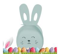 Coffrets de Pâques | Décoration Printanière Mignonne avec Lapins,Boîte à Bonbons Lapin et Sacs Cadeaux de Pâques - pour Biscuits Goûters Cadeaux Adultes Famille Fête d'Anniversaire