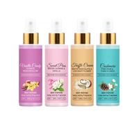 Coffrets de parfums pour femmes - Coffret de parfums pour le corps | Petit Senteurs Fruitées Coffret de 4 | portable longue durée pour les vacances, les anniversaires | Collection Brume