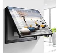 Coffrets décoratifs pour compteurs électriques, couvercles de boîtes de Distribution murales, Cache-fusibles, dissimule Le Compteur électrique, décore Salons et Chambres, 06,50 x 40 cm