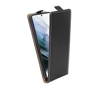 COFI 1453 Étui à Clapet Compatible avec Samsung Galaxy S23 (S911B) Vertical Rabattable Étui de Protection Noir