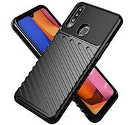 COFI 1453 Hybrid Armor Étui de Protection Thunder Coque Pare-Chocs Couverture Étui pour Téléphone Mat Étui Robuste Antidérapant - Huawei Y6P