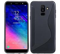 cofi1453 s-Cas FR Samsung Galaxy A6 Plus a605f Toutes Les Couleurs - Noir